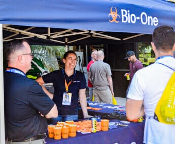 Bio-One of Flagstaff decontamination and biohazard cleaning team supports local businesses